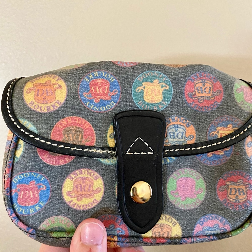 Vintage Dooney And Bourke Wristlet Purse Clutch